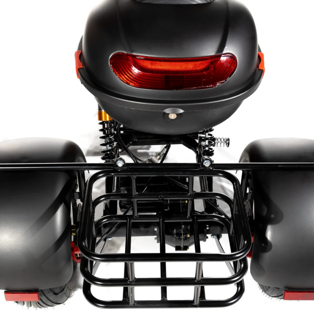 Электроскутер трехколесный CITYCOCO GT X11 TRIKE Серебристый