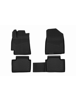 Коврики в салон для LADA Largus, 2012- 5 мест 4 шт. (полиуретан) DEMELLAD0001