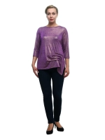 Блузка нарядная блестящая