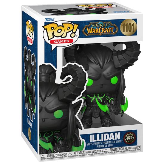 Фигурка Funko POP! Games WOW Illidan w/(GW)Chase (1101) 86108 / Фигурка Фанко ПОП! по мотивам игры "World of Warcraft", Иллидан (Чейз)