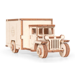 Грузовичок ЛТ-М "Скорая" от Lemmo - Деревянный конструктор, сборная модель, для детей