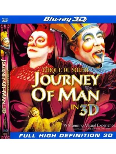 Цирк солнца: Путешествие Человека 3D (BD-R 3D Blu-Ray)
