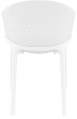 Кресло пластиковое, Siesta Contract Sky, белый