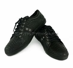 Кеды из кожи питона SH-90