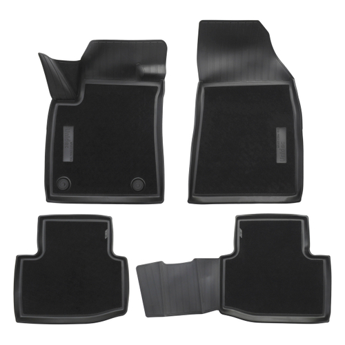 Ковры в салон Norplast для MG 5 I (2017-), рестайлинг, Черный, арт.NPA11-C594-150-CM