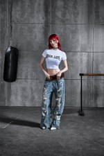 CROP TOP "MI AMORE"