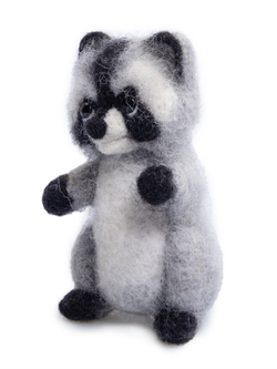 Валяние из шерсти Енот