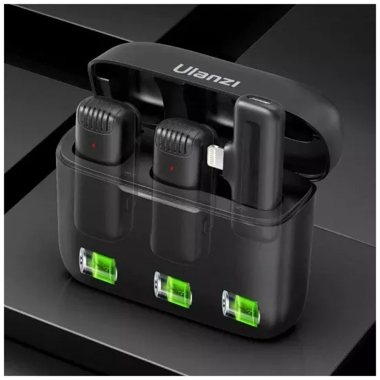 Микрофон для мобильного устройства Ulanzi J12 (Lightning), черный