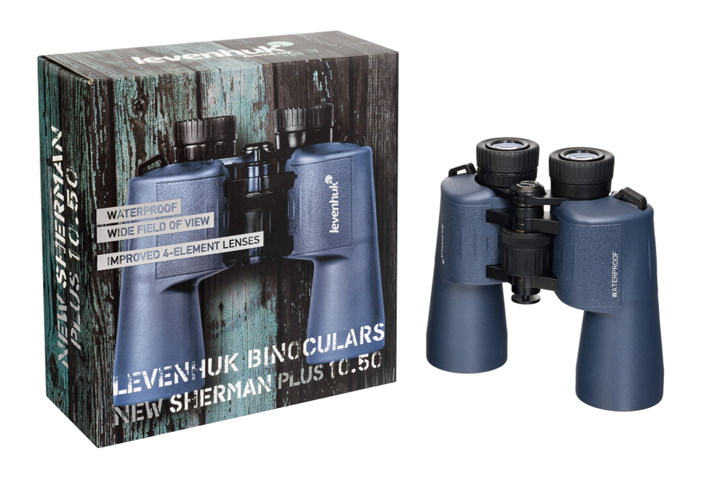 Бинокль Levenhuk New Sherman PLUS 10x50