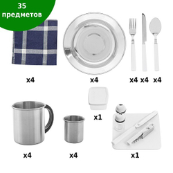 Набор для пикника Green Glade Набор для пикника T3171 9 л / 32 предмета
