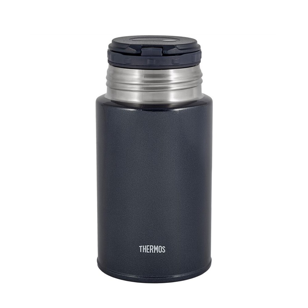 Термос для еды THERMOS TCLD-720S 0.72L, складная ложка из нержавеющей стали, синий