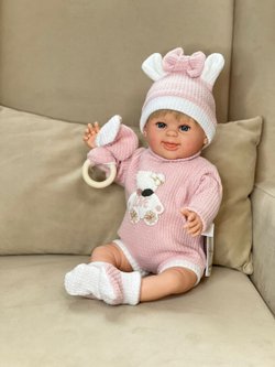 Кукла Marina and Pau 45cм Rosie Teddy мягконабивная в пакете (M1165K)