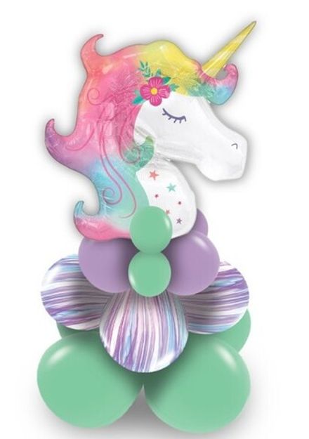 Стойка на шарах "Спящий Единорог"