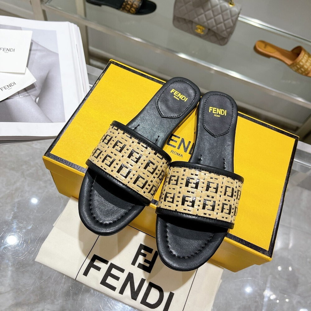Fendi Signature Slides