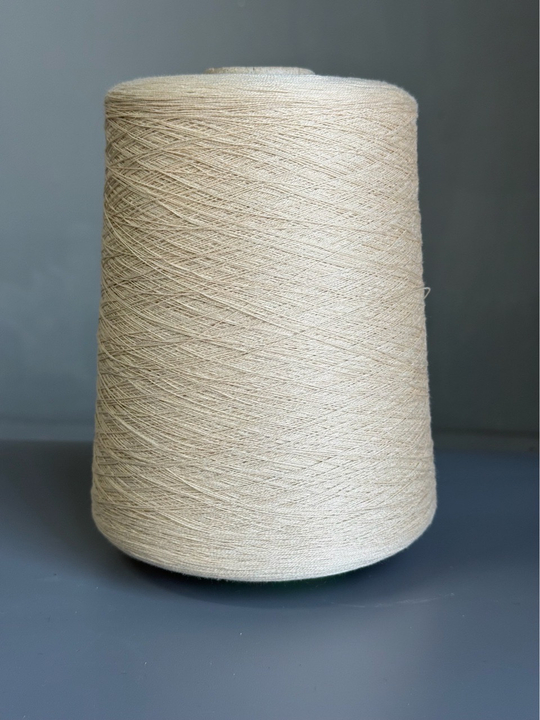 Пряжа Servizi e Seta COTSILK 2/48 (50% шелк 50% хлопок) 2400 м/100 гр, ваниль