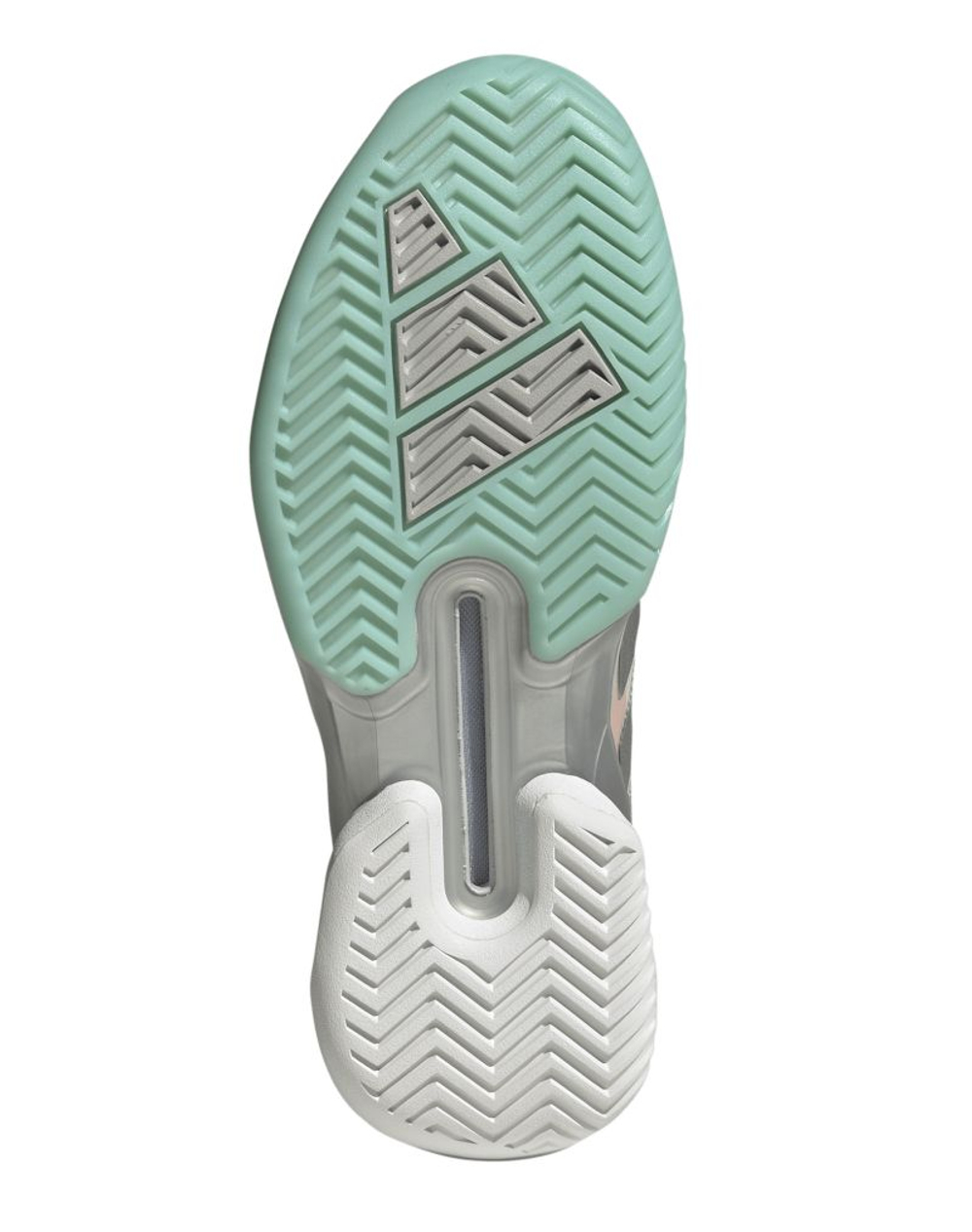 Женские теннисные кроссовки Adidas Adizero Ubersonic 5 W - flash aqua/silver metallic/blush pink