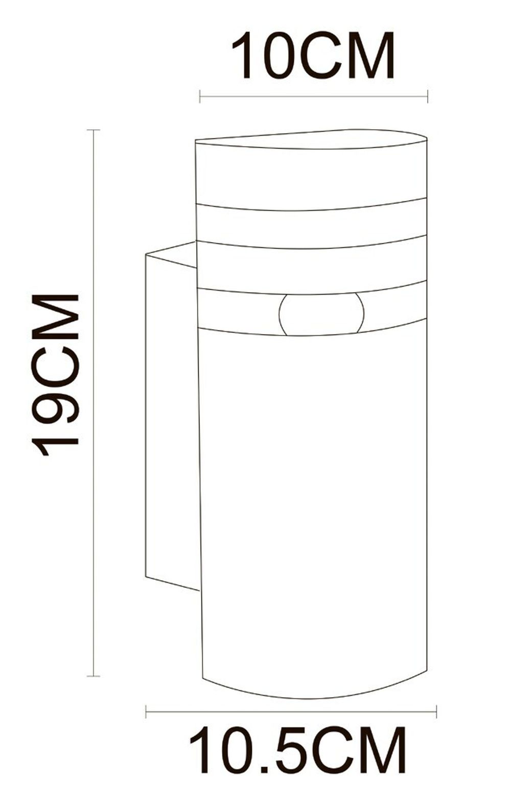 Уличный настенный светильник Arte Lamp