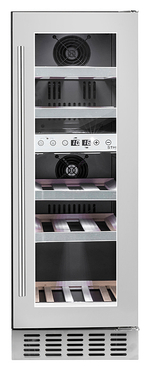 Винный шкаф Temptech STHLM STX30DS нерж. сталь
