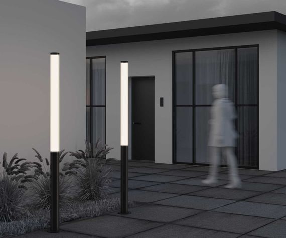 Уличный светодиодный светильник Maytoni Ginza O041FL-L100B3K