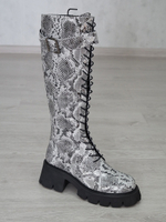 Сапоги женские демисезонные POPULAR FASHION E22B-71EQ