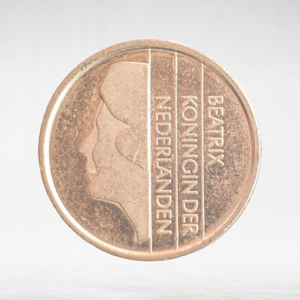 Netherlands, 25 Cents - Beatrix, 1995, VF