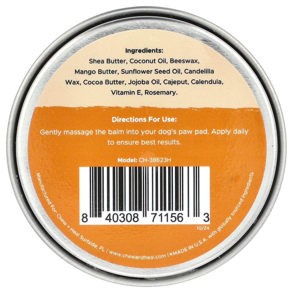 Chew + Heal, поддержка лап, для собак, 57 г (2 унции)