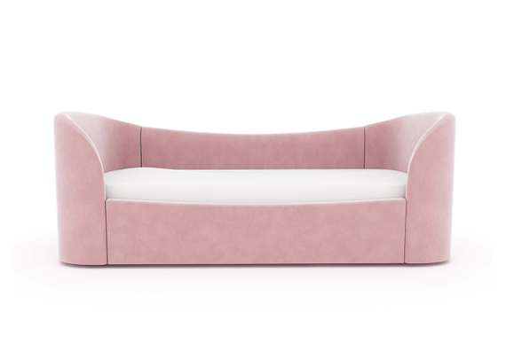 Диван-кровать KIDI Soft 90*200 см антивандальная ткань (розовый)