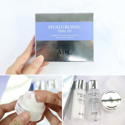 AHC Hyaluronic Trial Kit  тревел-набор для экстраувлажнения кожи лица