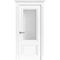 Цена на Межкомнатная дверь экошпон 81002 аляска остеклённая Купить Межкомнатная дверь экошпон 81002 аляска остеклённая