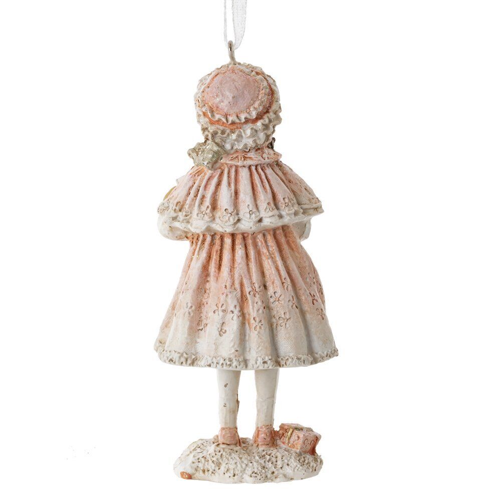 GAEM Фигурка декоративная подвесная "Девочка", L5 W5 H11,5 см, 6в.
