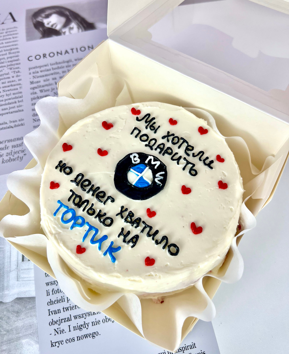 Бенто торт на день рождения