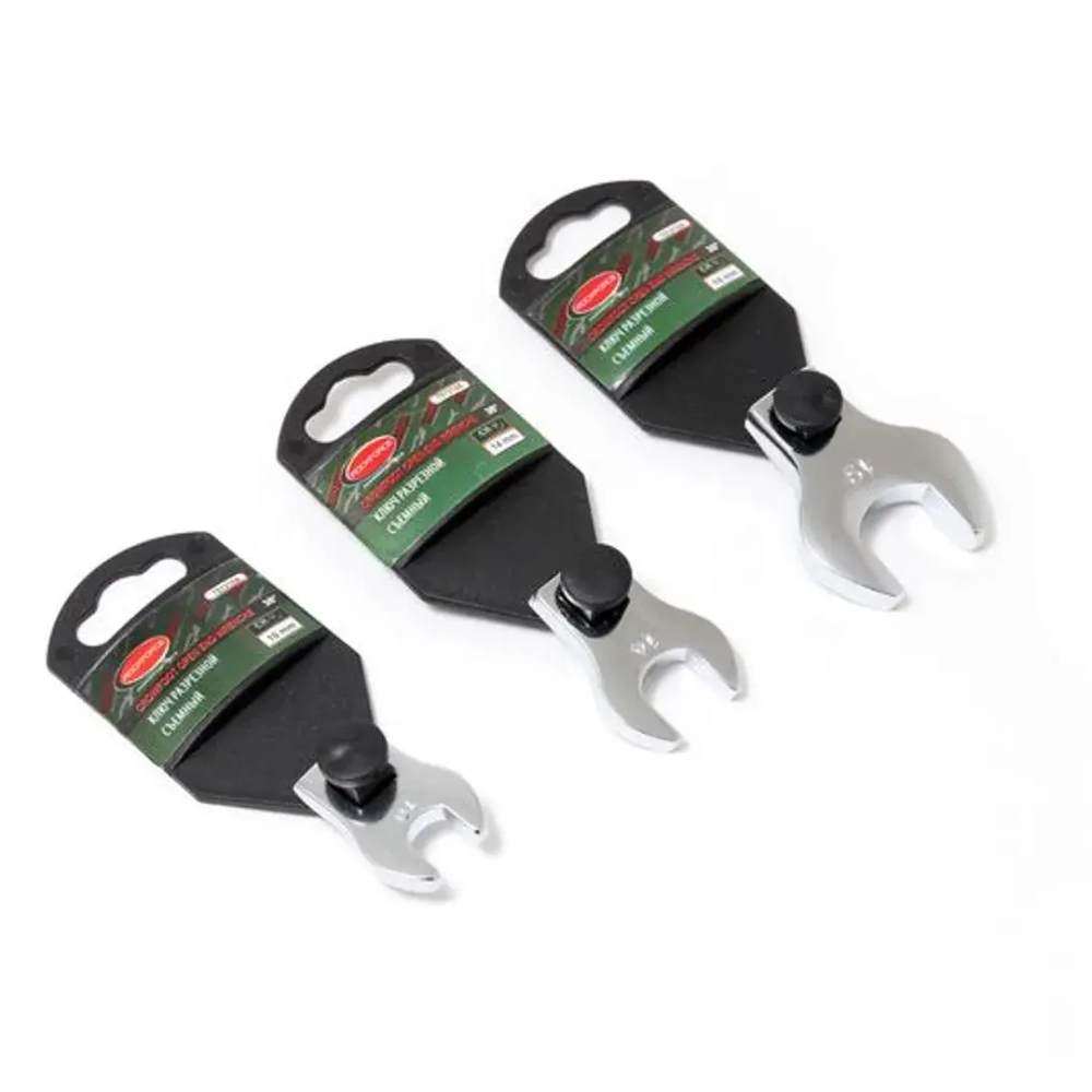 Ключ рожковый съемный 12мм, на пластиковом держателе RockForce##Rock FORCE RF-751312A