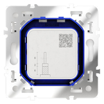 Розетка телевизионная встраиваемая VOLTUM S70 оконечная TV+SAT, (белый матовый)