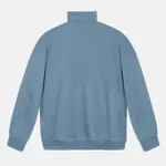 Толстовка Яндекс с молнией у горла синяя