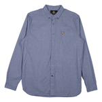 Плотная рубашка Lyle & Scott цвета серого меланжа, L