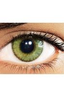 Зеленые линзы для темных глаз с Solotica Natural Colors Ambar