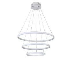 Kink Light 08223,01A(4000K) Подвес димм. Тор белый d80+60+40