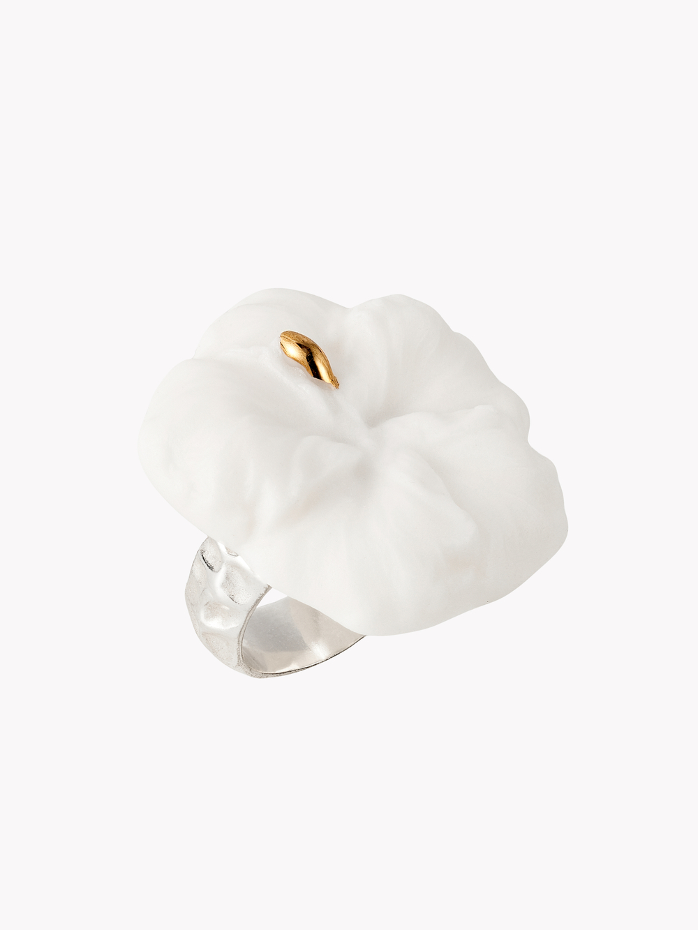 ALWME Кольцо ГИБИСКУС L