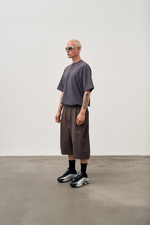 Шорты Blue Monte Structured Cropped Trousers "Metasequoia Palm"