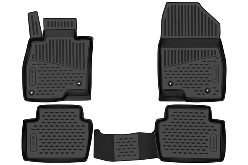 Коврики в салон для MAZDA CX-4 (I, Ir) 2016-, 4шт. (полиуретан) ELEMENTAN0468210K