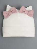 Шапка для девочки осенняя с ушками