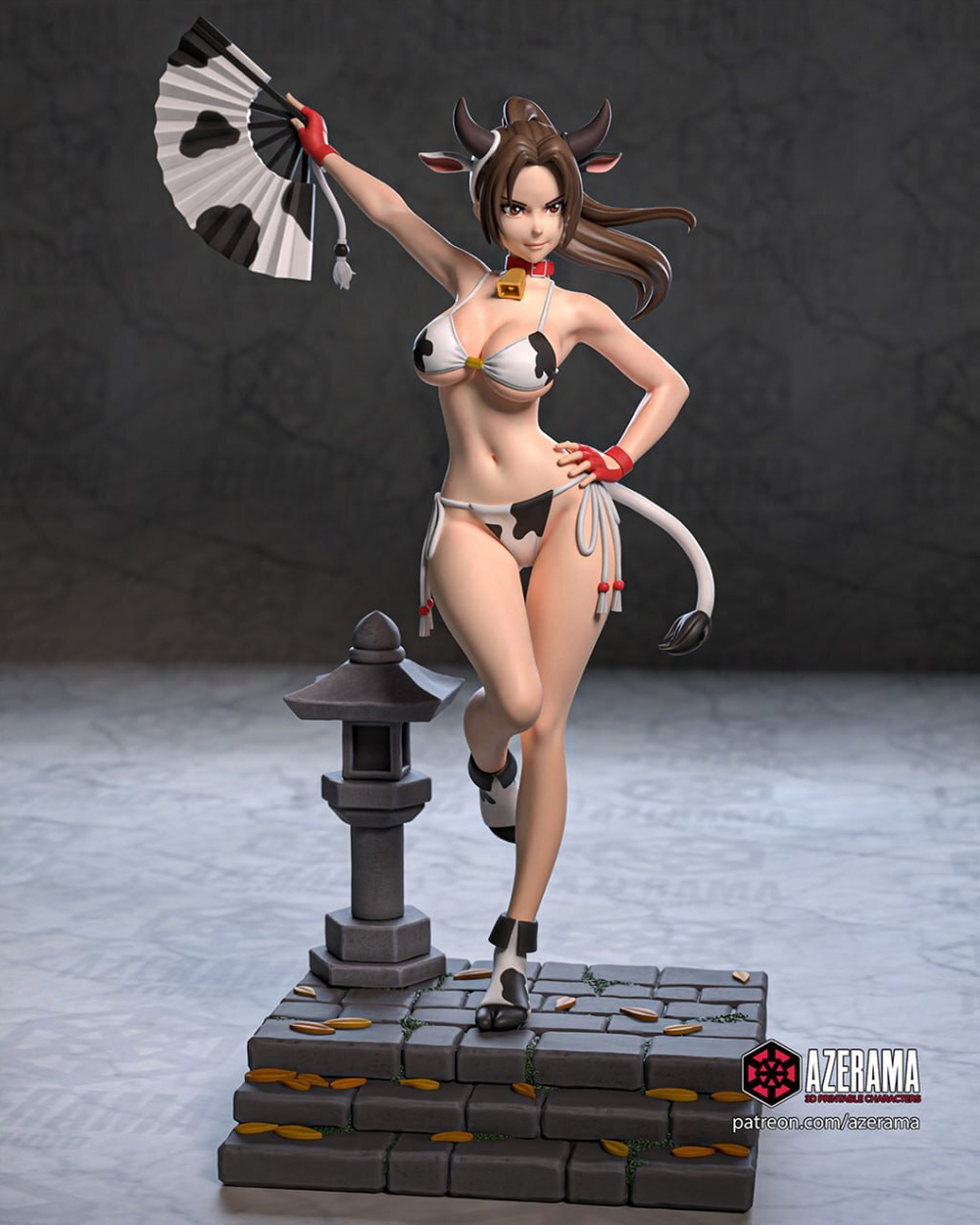 Май Сирануй Король бойцов Фатальная ярость Mai Shiranui King of Fighters Fatal Fury Фигурка