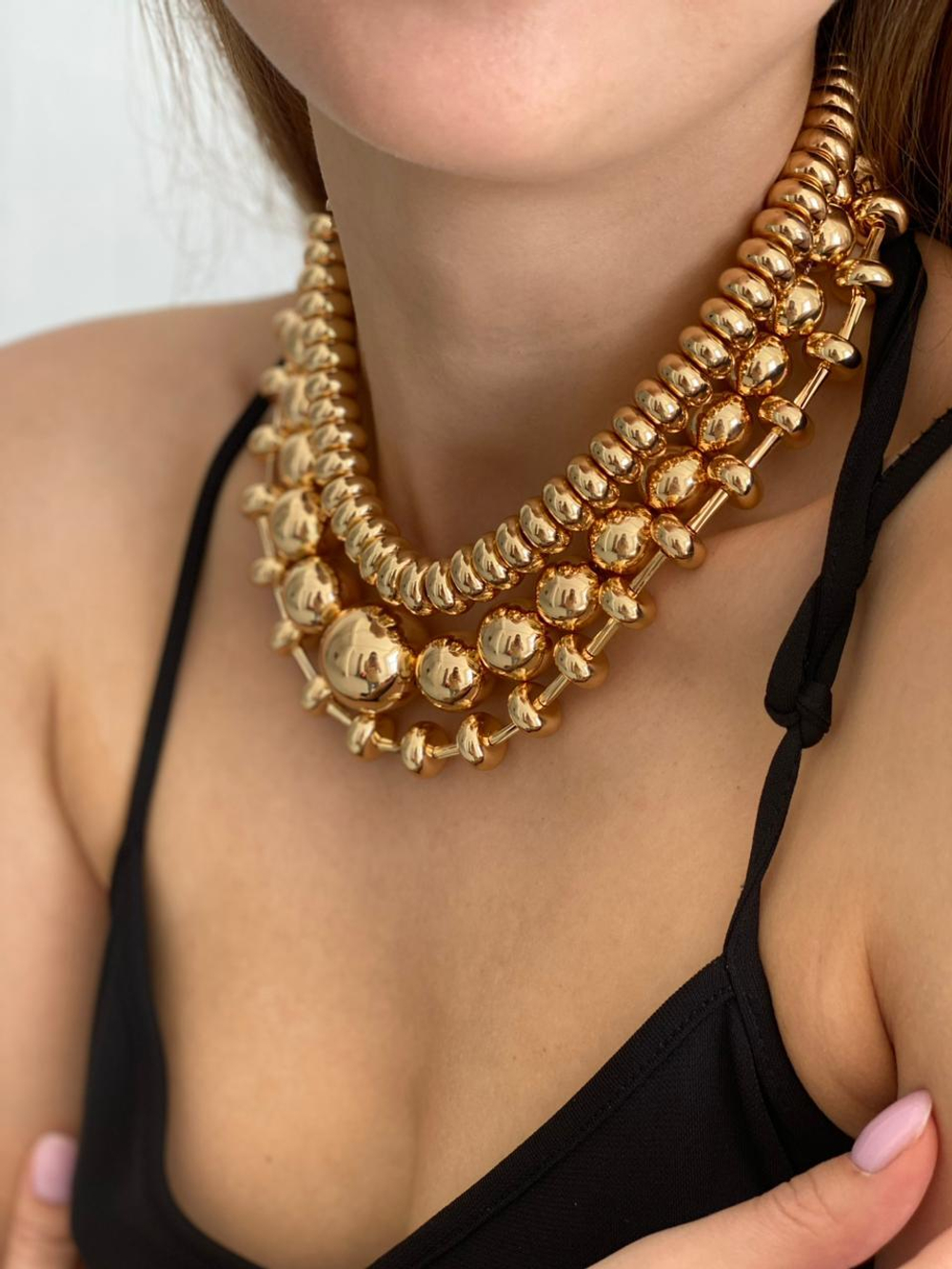 Колье Golden Balls