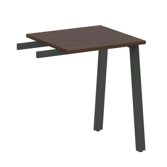 Metal System Приставной элемент на А-образном м/к БА.ПР-1 Венге Цаво/Металл Антрацит 600*600*750