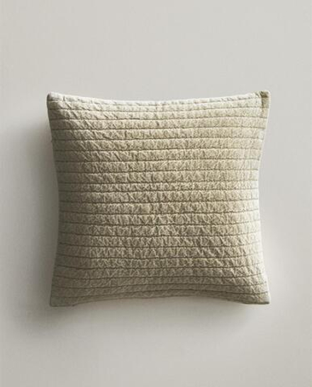 Zara Home наволочка декоративная из хлопка, зелёный, 45x45 см · 6324/008