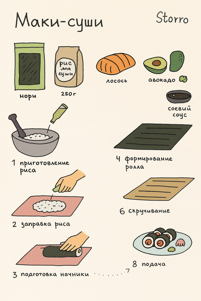 MIDORI Морские водоросли Нори Оригинал, 50 листов