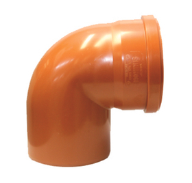 Отвод для наружной канализации Sinikon НПВХ 200 х 45° (артикул 23120)