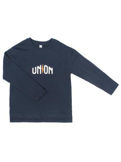 Лонгслив д/мальчика р.134 M1046KL-7/10 т.синий (Такро)