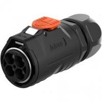 Водонепроницаемый разъем 4 pin 80А