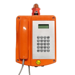 Взрывозащищенный телефон JREX106-FK(QNES) аналоговый c встроенным маяком, функция свободные руки (Handsfree)
